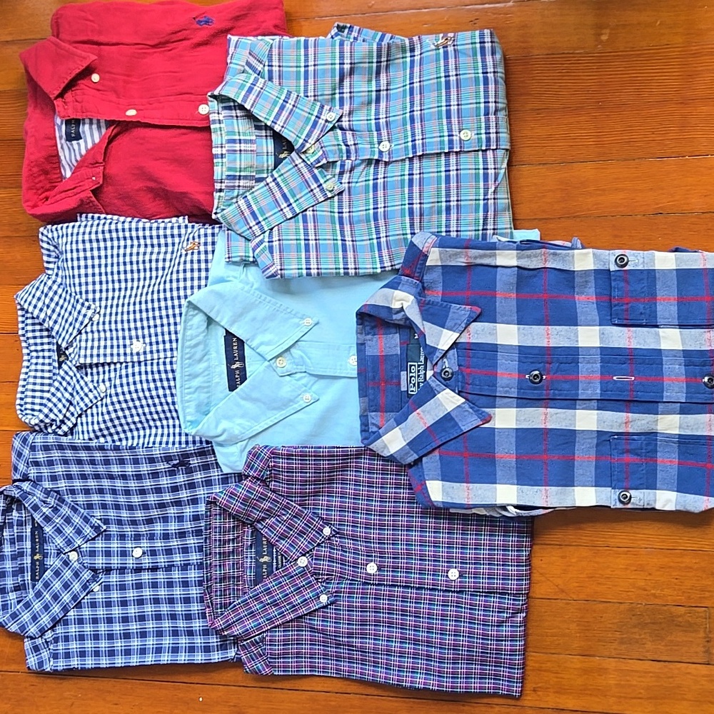 Set of 7 Ralph Lauren shirts